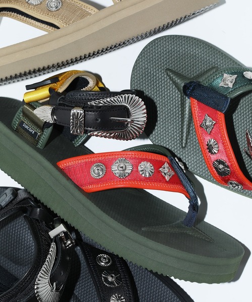 TOGA PULLA(トーガ プルラ)の「TOGA PULLA TOGA × SUICOKE TONO TC31-AJ502(サンダル・レディース・ベージュ/ブラック/カーキ・23㎝)」の12枚目の写真
