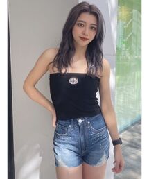 GYDA（ジェイダ）の「テレコボーダーベアビスチェ（チューブトップ