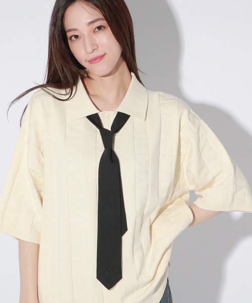 Anui（アニュイ）の「【UNISEX】アソートネクタイ（ネクタイ・レディース・グレー系その他/ブラック/チャコールグレー・FREE）」の4枚目の写真