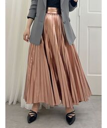 MERCURYDUO | レザーライクプリーツスカート(スカート)