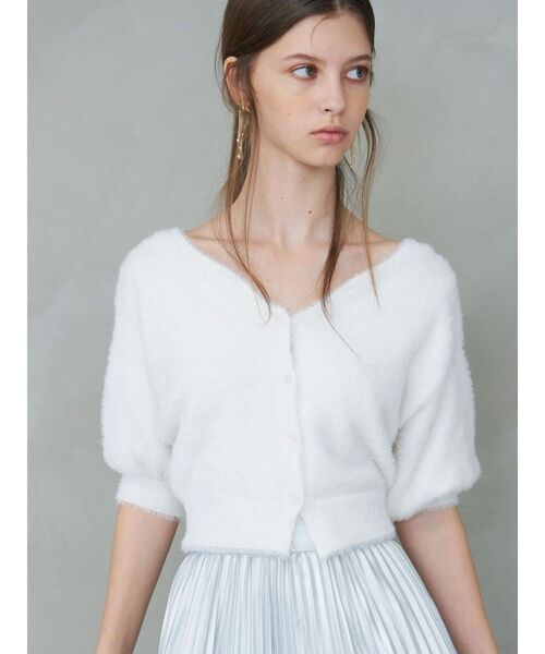 MERCURYDUO（マーキュリーデュオ）の「レザーライクプリーツスカート（スカート・レディース・シルバー/ブラック/ピンク・MEDIUM/SMALL）」の18枚目の写真