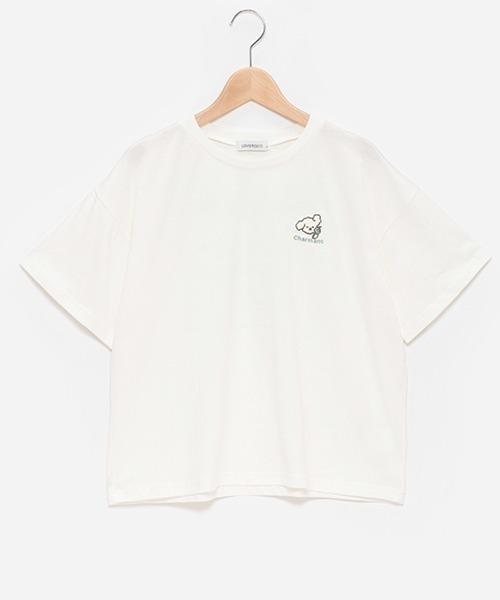 コットン100%】ゆるキャラ刺しゅう990半T（Tシャツ/カットソー