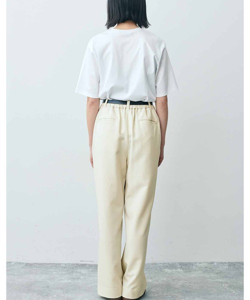 THREE FIFTY STANDARD(スリーフィフティースタンダード)の「THREE FIFTY STANDARD シルケット加工をほどこしたベーシックシルエットのTシャツ(Tシャツ/カットソー・レディース・ホワイト/ピンク/ブラック・MEDIUM/LARGE/X-LARGE/XX-LARGE)」の8枚目の写真