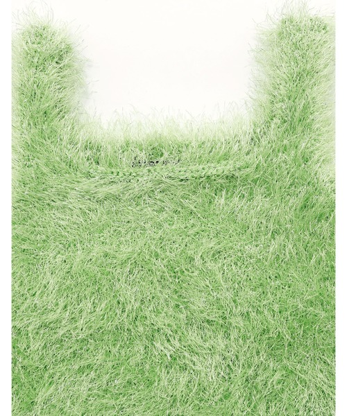Little sunny bite(リトルサニーバイト)の「/Little Sunny Bite/knit tank vest(タンクトップ・レディース・ピンク/ブルー/ブラック/グリーン・MEDIUM/SMALL)」の15枚目の写真