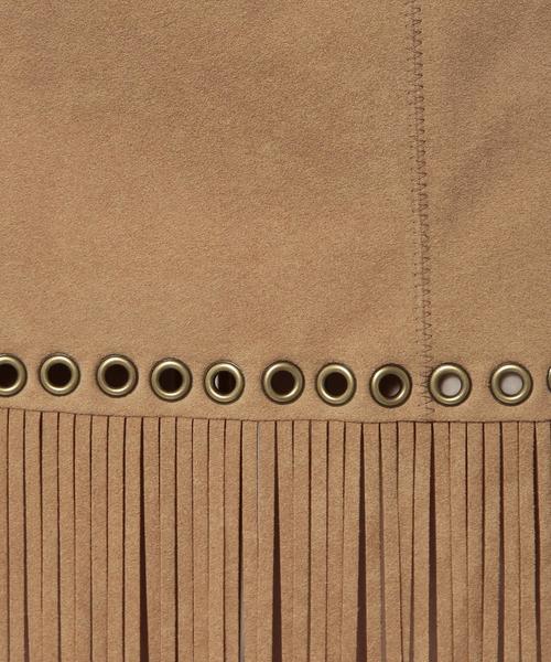 Another Edition(アナザーエディション)の「 フェイクスエードミニスカート/AEBC FAKE SUEDE MINI◆(スカート・レディース・ブラック/ベージュ・MEDIUM/SMALL)」の7枚目の写真