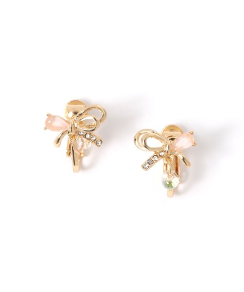 LAKOLE（ラコレ）の「ミニビジューリボンイヤリング / 120725（イヤリング・レディース・その他2/その他1・FREE）」の5枚目の写真