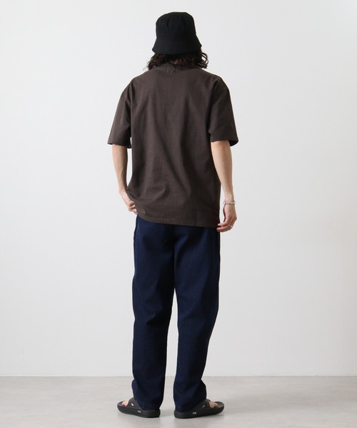 BIG MIKE(ビッグマイク)の「BIGMIKE TEEシャツ 半袖(Tシャツ/カットソー・メンズ・ホワイト/グレー系その他/ブルーグレー・M/L/XL)」の12枚目の写真