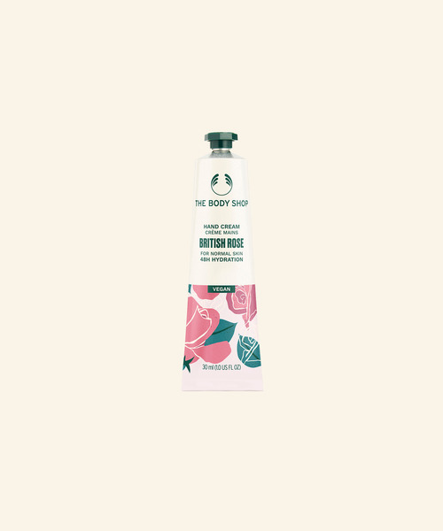 THE BODY SHOP(ザ・ボディショップ)の「ハンドクリーム BR 30mL(香り:ブリティッシュローズ)(ハンドケア/ハンドクリーム・レディース・その他・FREE)」の1枚目の写真