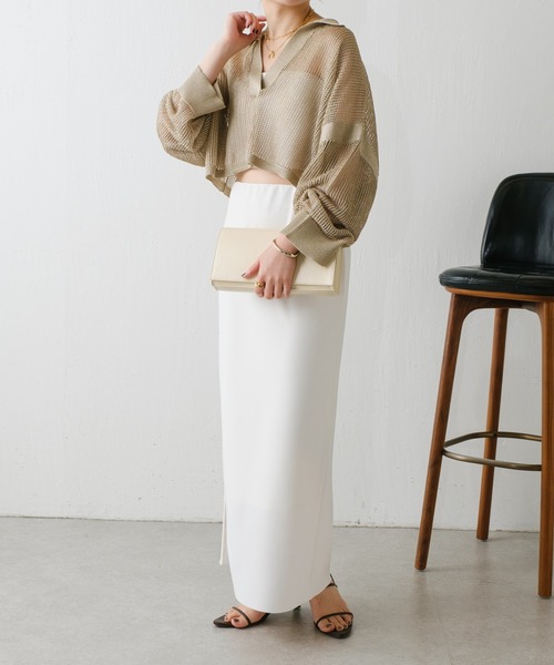 ！再値下げ！COLLAGE GALLARDAGALANTE メッシュサマーニット 再値下げ！COLLAGE GALLARDAGALANTE メッシュサマーニット