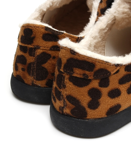 Noubel Voug Relax（ヌーベルヴォーグリラックス）の「Noubel Voug Relax(ヌーベル　ヴォーグ　リラックス）/ビッグリボン　ファー付きスニーカー（スニーカー・レディース・グレー/ブラック/ブルー/レオパード/キャメル/ピンク・M/S/L/LL）」の13枚目の写真