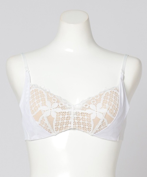 bijorie（ビジュリィ）の「【bijorie】ベストボディブラ／Flower Stamp series（ブラジャー・レディース・カーキ/ブラック/オフホワイト・LG/LARGE/MEDIUM）」の5枚目の写真