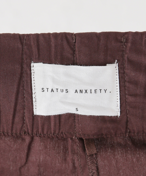 STATUS ANXIETY（ステータスエンザイエティー）の「【STATUS ANXIETY/ステータス アングザエティー】 SHORT（その他パンツ・レディース・ボルドー/ブラック・FREE）」の21枚目の写真