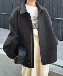 ゼニア　コート　(アルパカ　ビッグシルエット) マックス&コー MAX&CO. シャギー アルパカ ウールブレンド