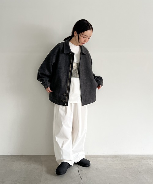 セレクトモカ　ビッグシルエットミドルコート セール】ビッグシルエットミドルコート（その他アウター）｜select