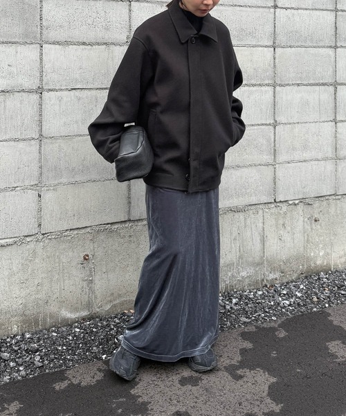 セール】ビッグシルエットミドルコート（その他アウター）｜select