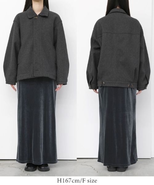 セール】ビッグシルエットミドルコート（その他アウター）｜select