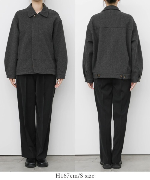 セール】ビッグシルエットミドルコート（その他アウター）｜select