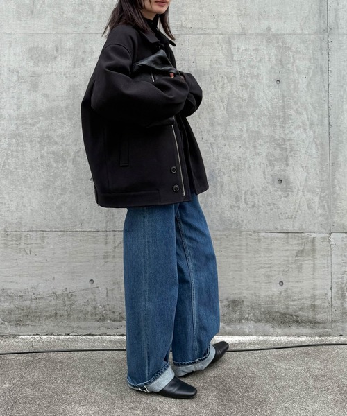 セール】ビッグシルエットミドルコート（その他アウター）｜select