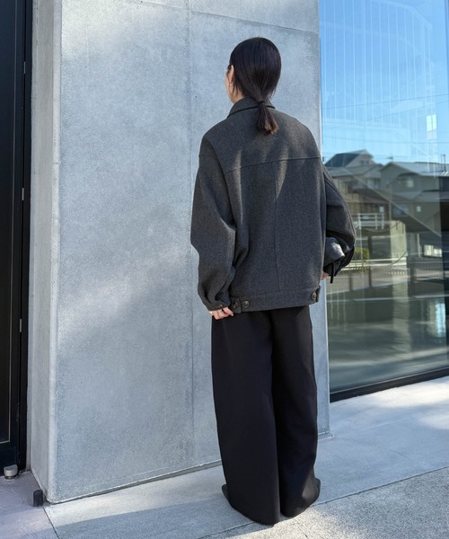 ビッグシルエットミドルコート（その他アウター）｜select MOCA by son