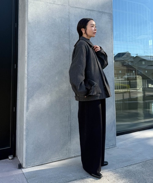 ビッグシルエットミドルコート（その他アウター）｜select MOCA by son