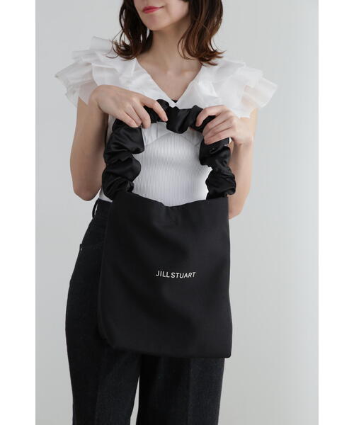 JILL STUART（ジルスチュアート）の「◆ビーフリートートラージバッグ（トートバッグ・レディース・ホワイト/ブラック・ﾌﾘ-）」の3枚目の写真