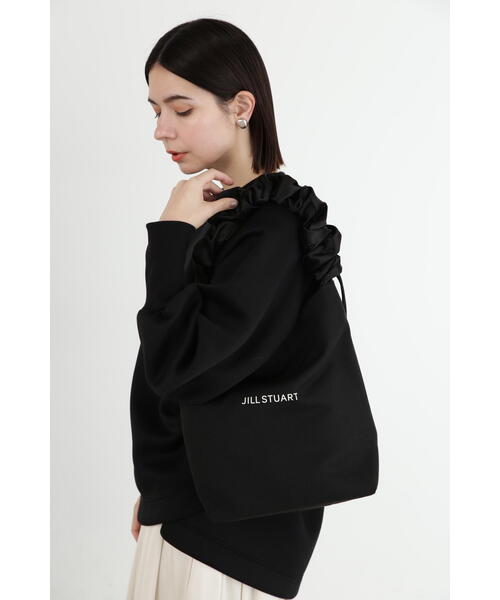 JILL STUART（ジルスチュアート）の「◆ビーフリートートラージバッグ（トートバッグ・レディース・ホワイト/ブラック・ﾌﾘ-）」の6枚目の写真