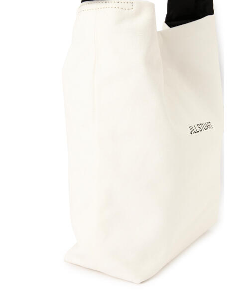 JILL STUART（ジルスチュアート）の「◆ビーフリートートラージバッグ（トートバッグ・レディース・ホワイト/ブラック・ﾌﾘ-）」の12枚目の写真