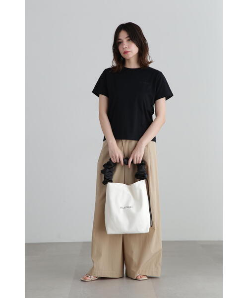 JILL STUART（ジルスチュアート）の「◆ビーフリートートラージバッグ（トートバッグ・レディース・ホワイト/ブラック・ﾌﾘ-）」の14枚目の写真