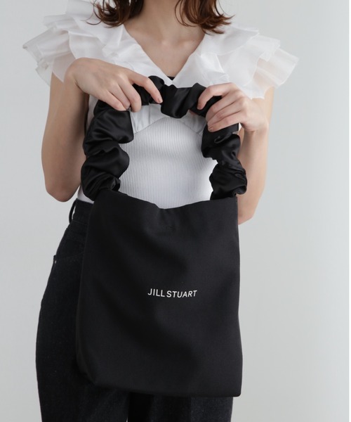 JILL STUART（ジルスチュアート）の「◆ビーフリートートラージバッグ（トートバッグ・レディース・ホワイト/ブラック・ﾌﾘ-）」の2枚目の写真