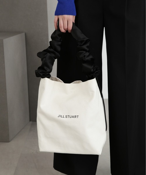 JILL STUART（ジルスチュアート）の「◆ビーフリートートラージバッグ（トートバッグ・レディース・ホワイト/ブラック・ﾌﾘ-）」の17枚目の写真