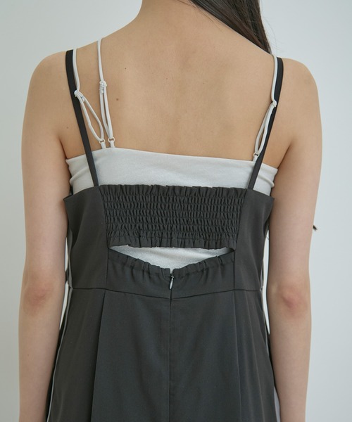 VIS（ビス）の「サイドラインオールインワン（つなぎ/オールインワン・レディース・ブラック/グレー/オフホワイト・FREE）」の19枚目の写真