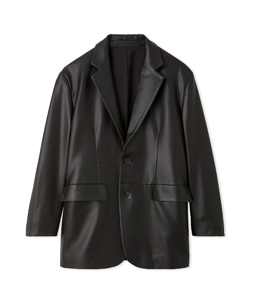 Mila Owen（ミラオーウェン）の「フェイクレザーオーバーサイズ