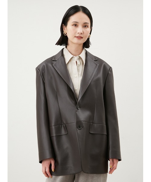 【極美品】Mila Owen ミラオーウェン ラムレザー ライダース 黒 1 極美品】Mila Owen ミラオーウェン ラムレザー ライダース 黒 1