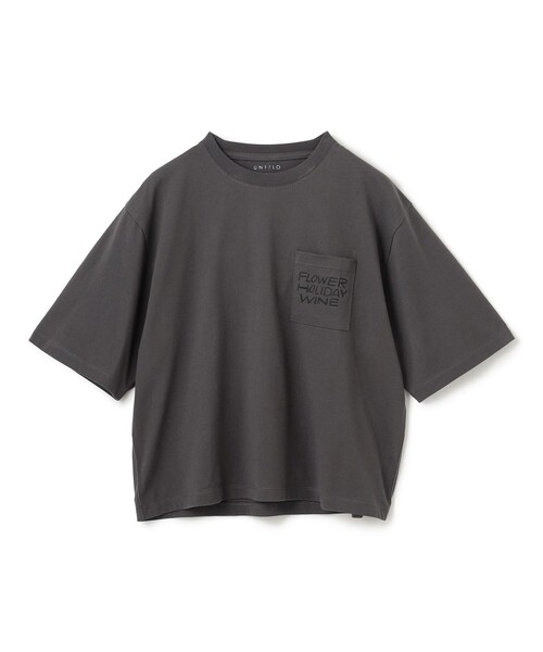 UNFILO(アンフィーロ)の「【Lee Izumida×UNFILO】プリント Tシャツ(Tシャツ/カットソー・レディース・グレー系2/ホワイト系2/ホワイト系1/グレー系1/ホワイト系3/グレー系3・M2/MEDIUM)」の6枚目の写真