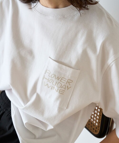 UNFILO(アンフィーロ)の「【Lee Izumida×UNFILO】プリント Tシャツ(Tシャツ/カットソー・レディース・グレー系2/ホワイト系2/ホワイト系1/グレー系1/ホワイト系3/グレー系3・M2/MEDIUM)」の19枚目の写真