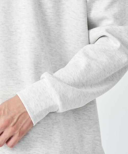 UNIVERSAL OVERALL(ユニバーサルオーバーオール)の「【別注】<UNIVERSAL OVERALL>GLR ロゴ クルーネック ロンT 長袖 Tシャツ(Tシャツ/カットソー・メンズ・ダークグレー/ダークブラウン/ナチュラル・S/M/L)」の11枚目の写真