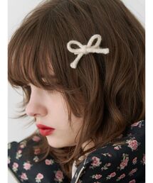jouetie | ニットリボンピン(ヘアピン)