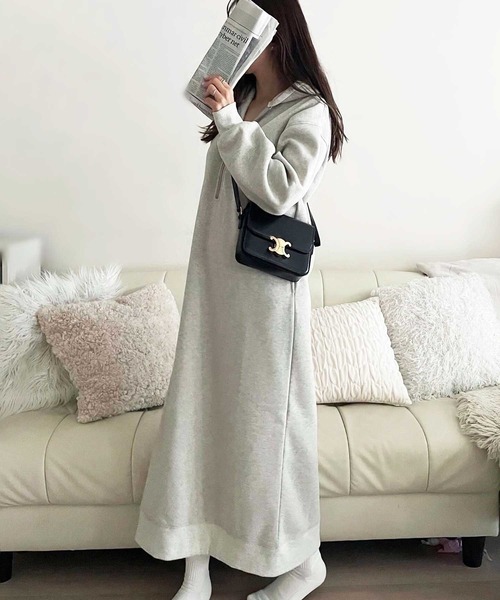 セール】【新色追加/M-3Lサイズ】ハーフジップ裏起毛スウェット