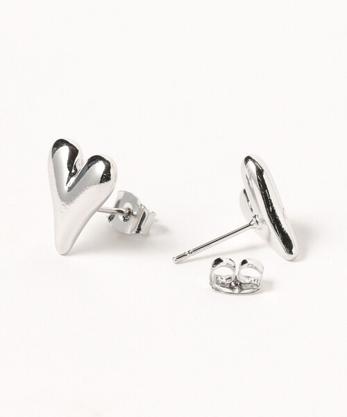 B:MING by BEAMS（ビーミングバイビームス）の「ハートモチーフ ピアス（ピアス（両耳用）・レディース・シルバー/ゴールド・ONE SIZE）」の3枚目の写真