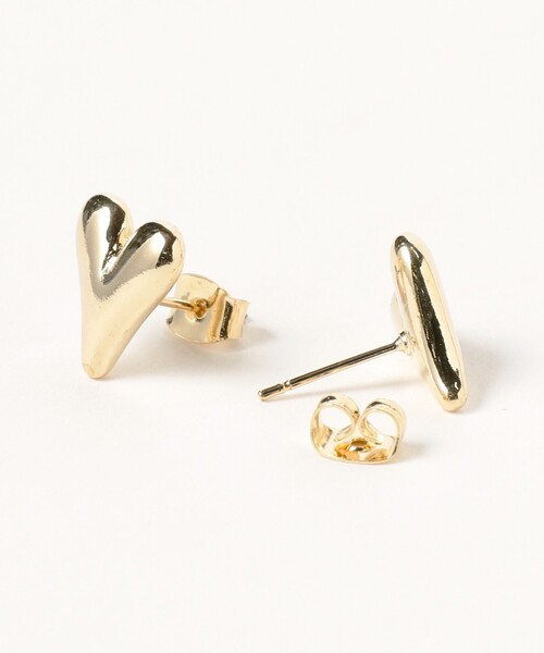 B:MING by BEAMS（ビーミングバイビームス）の「ハートモチーフ ピアス（ピアス（両耳用）・レディース・シルバー/ゴールド・ONE SIZE）」の5枚目の写真