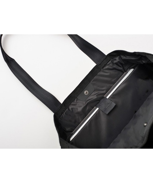 Snow Peak(スノーピーク)の「Noasobi Explorer Tote Bag M / オンライン限定 トートバッグ シンプル(トートバッグ・メンズ・ブラック・ONE SIZE)」の12枚目の写真
