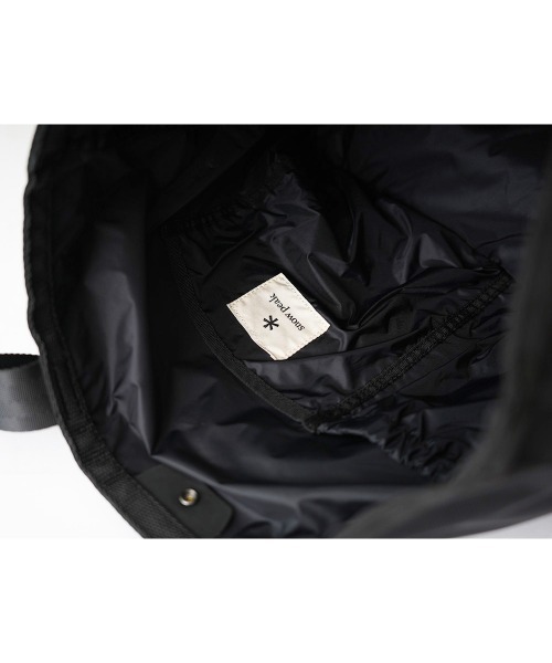 Snow Peak(スノーピーク)の「Noasobi Explorer Tote Bag M / オンライン限定 トートバッグ シンプル(トートバッグ・メンズ・ブラック・ONE SIZE)」の15枚目の写真