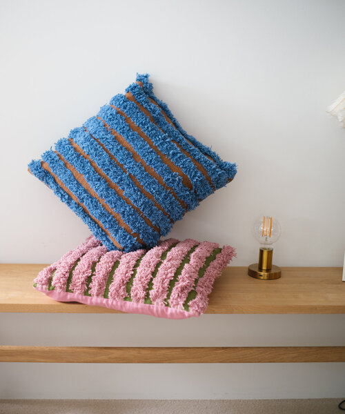 BIRTHDAY BAR（バースデイバー）の「【SAHIR サヒール】cushion cover edgy クッションカバー（クッション/クッションカバー・レディース・ピンク/ブルー・0）」の12枚目の写真