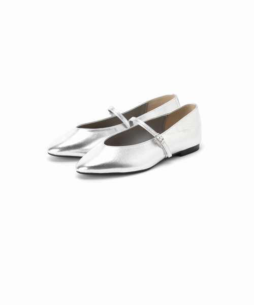 JOURNAL STANDARD relume（ジャーナルスタンダード　レリューム）の「RELUME メリージェーン：シューズ（その他シューズ・レディース・シルバー/ブラック・22.5cm/23cm/23.5cm/24cm/24.5cm）」の4枚目の写真