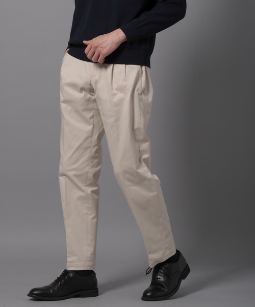 GLOBAL WORK(グローバルワーク)の「チノスラックス/Salon de GW/131471(チノパンツ・メンズ・ライトベージュ/ベージュ・SMALL/X-LARGE/LARGE/MEDIUM)」の9枚目の写真