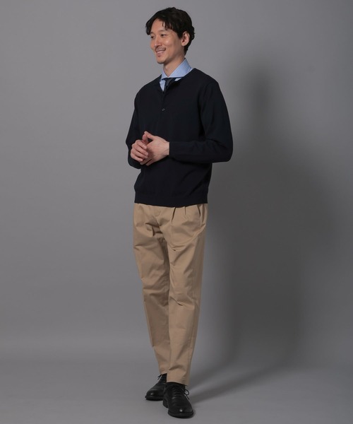 GLOBAL WORK(グローバルワーク)の「チノスラックス/Salon de GW/131471(チノパンツ・メンズ・ライトベージュ/ベージュ・SMALL/X-LARGE/LARGE/MEDIUM)」の3枚目の写真