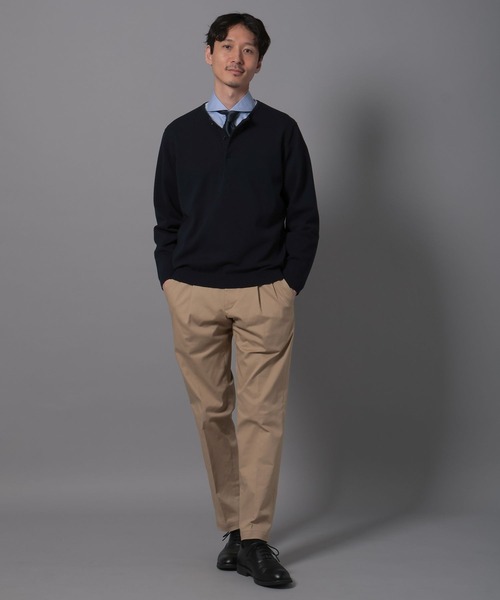 GLOBAL WORK(グローバルワーク)の「チノスラックス/Salon de GW/131471(チノパンツ・メンズ・ライトベージュ/ベージュ・SMALL/X-LARGE/LARGE/MEDIUM)」の4枚目の写真