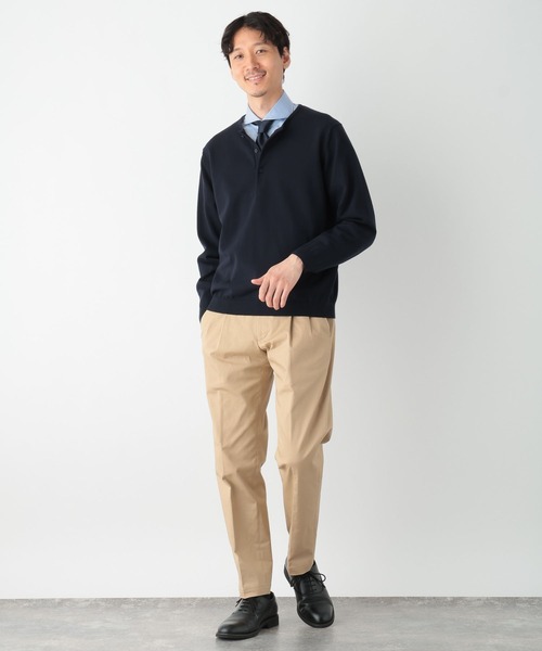 GLOBAL WORK(グローバルワーク)の「チノスラックス/Salon de GW/131471(チノパンツ・メンズ・ライトベージュ/ベージュ・SMALL/X-LARGE/LARGE/MEDIUM)」の11枚目の写真