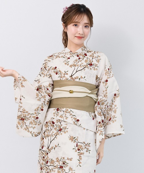 ソウビエン 浴衣 セパレート 3点セット 初心者でもプロの着姿”新二部式 セパレート浴衣3点セット（上衣