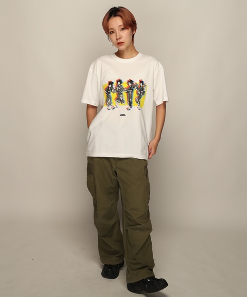 YEN TOWN MARKET（イェンタウンマーケット）の「【SAMURAI CHAMPLOO】サムライチャンプルー フウ Tシャツ（Tシャツ/カットソー・メンズ・オレンジ/ブラック/ホワイト・XL/L/M）」の14枚目の写真